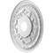 Ekena Millwork Baltimore PVC Medallion (Canopies up to 7 3/4"), 19"OD x 3 1/2"ID x 1"P, Metallic Antique Brass CMP19BACAB - alternate 2